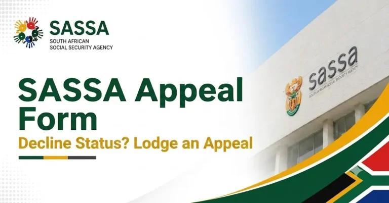 SASSA Appeal Form