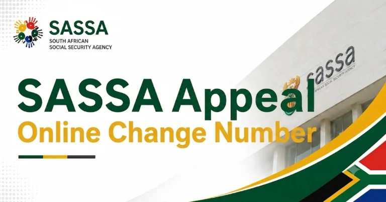 SASSA Appeal Online Change Number