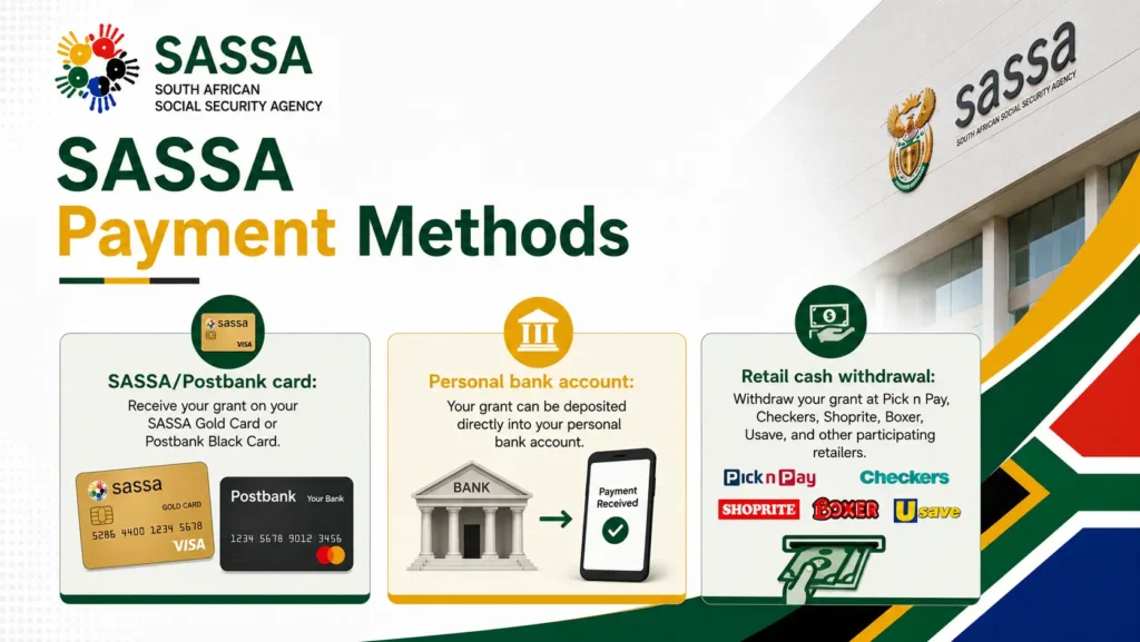 SASSA Payment Methods