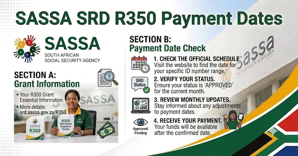 SASSA SRD R350 Payment Dates SASSA SRD R350 Payment Dates