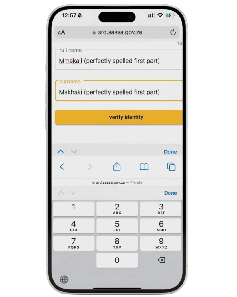 Step 6: Review Your Application Step 7 Verify Your Information