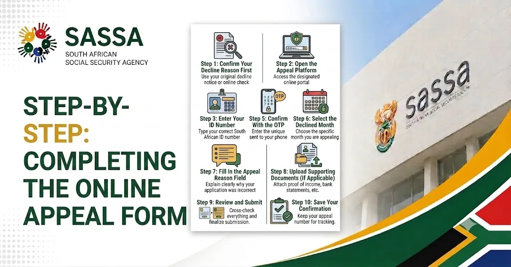 Step-by-Step: Completing the Online Appeal Form Step-by-Step Completing the Online Appeal Form